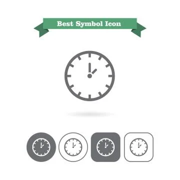 Clock Stock Illustration