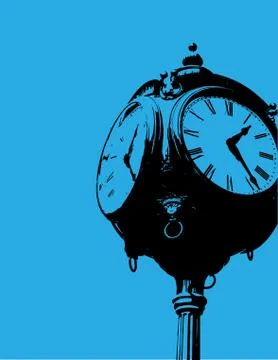 Clock Stock Illustration
