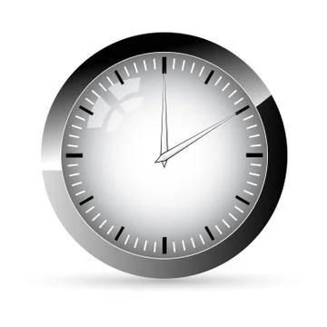 Clock Stock Illustration