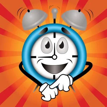 Clock Stock Illustration