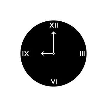CLOCK Stock-Illustration