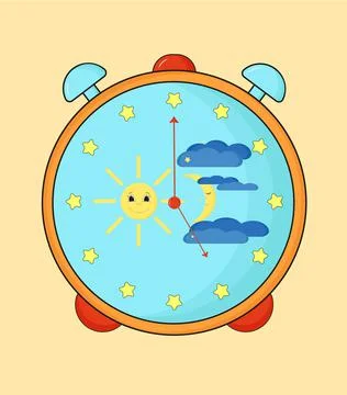 Clock Stock Illustration