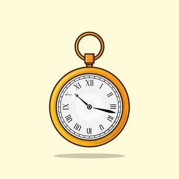 Clock Stock Illustration