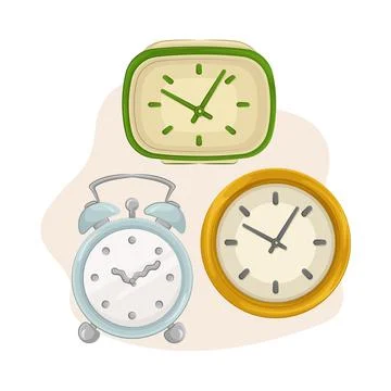 Clock Illustration Stock Illustration
