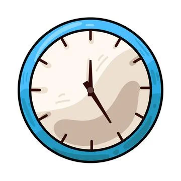 Clock illustration Stock Illustration