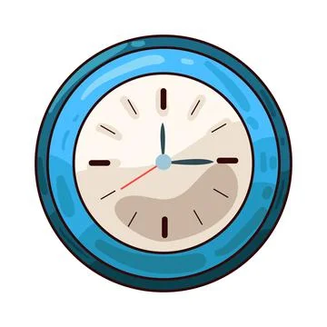 Clock illustration Stock Illustration