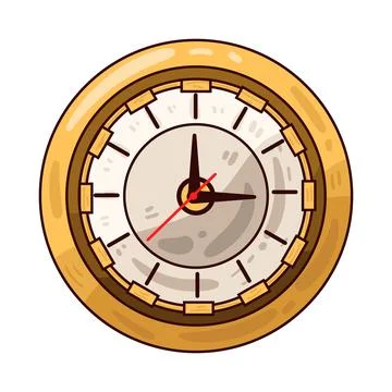 Clock illustration Stock Illustration