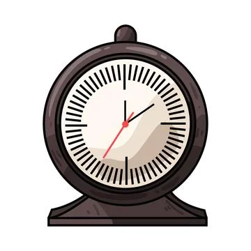 Clock illustration Stock Illustration