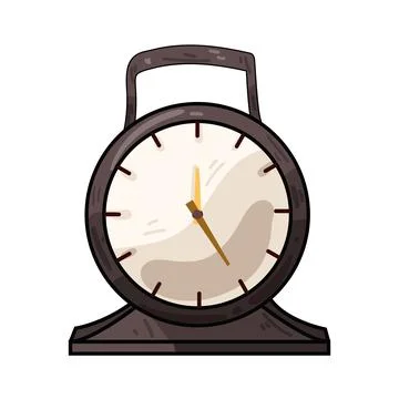 Clock illustration Stock Illustration