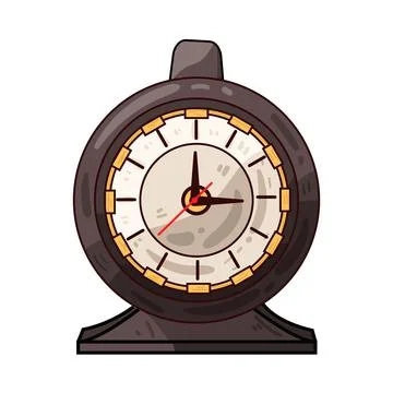 Clock illustration Stock Illustration