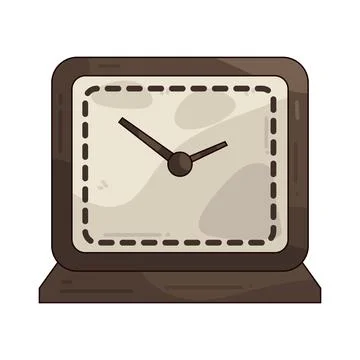 Clock illustration Stock Illustration