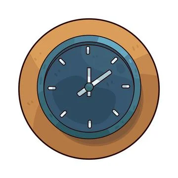Clock illustration Stock Illustration