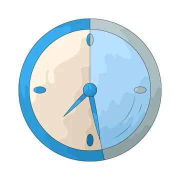 Clock illustration Stock Illustration