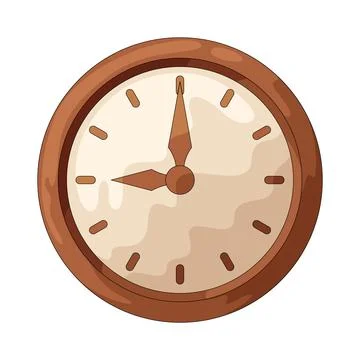 Clock illustration Ilustração Stock