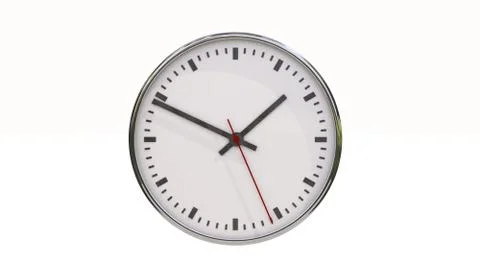 Clock isolated イラスト素材
