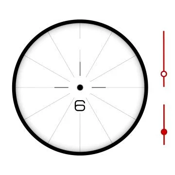Clock isolated Stock Illustration