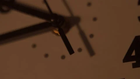 Clock in the kitchen. Kitchen time. Watch at home. Stock Footage 130720979