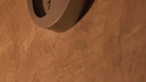 Clock in the kitchen. Kitchen time. Watch at home. Stock Footage 130721594