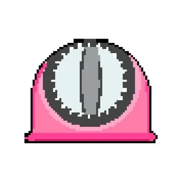 Clock kitchen timer pixel art vector illustration Stockillustratie