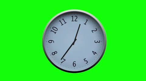 Clock Loop Video stock 2874349