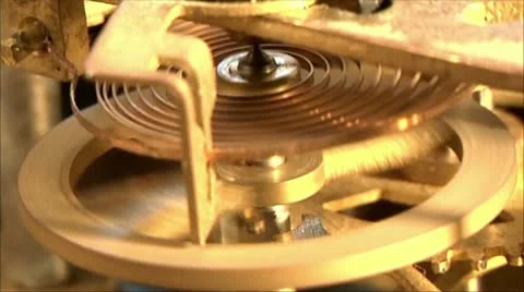 Clock mechanism 11 Video stock 10888224