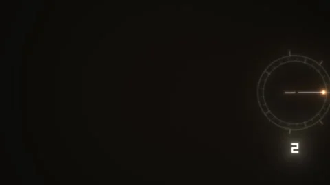 Clock mechanism moving in dark with illuminated dial Stock Footage 339010120