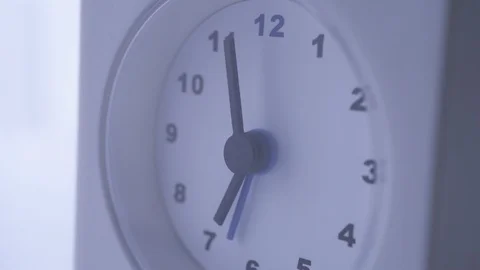 Clock, micro close Stock Footage 99072259