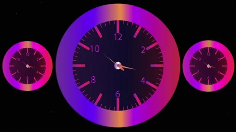 Clock motion Stock Footage 166879786