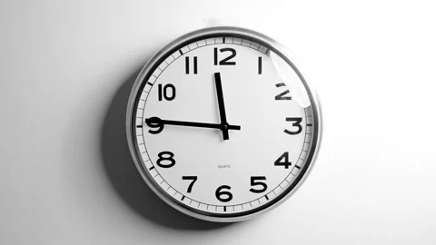 Clock Motion Speed Timelapse Video stock 234977424