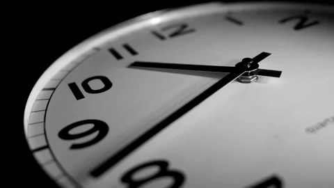 Clock Motion Speed Timelapse Video stock 234980220