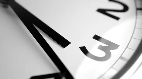 Clock Motion Speed Timelapse Video stock 234980228