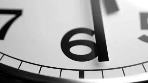 Clock Motion Speed Timelapse Video stock 234980449