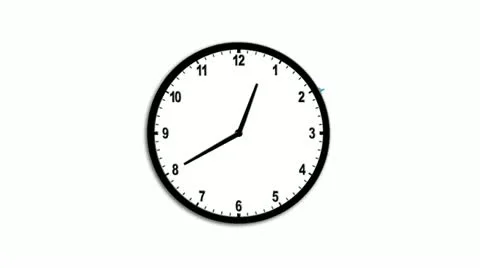 Clock movement Stock Footage 20439032
