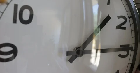 Clock movement time lapse 30 min Stock Footage 106116224