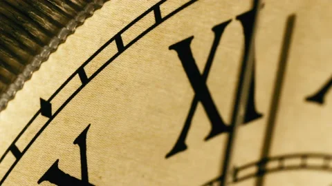 Clock moving-time flies Stock Footage 234156260