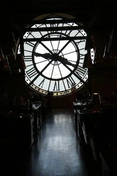 Clock Musee d Orsay 3 Stock Photos