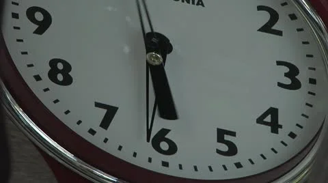 Clock. Natural lighting. Stock Footage 9914058