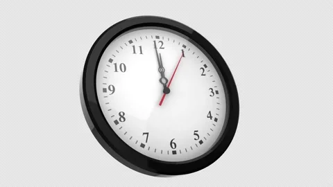 Clock New Year Countdown Stock Footage 227386666