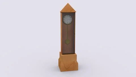Clock pendulum 3D Model