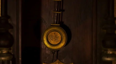 Clock Pendulum Stock-Footage 26518567