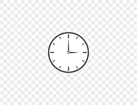 Clock, period, hours icon. Vector illustration. Flat. Stock Illustration