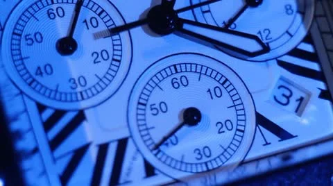 Clock. Real time. Stock Footage 8928471