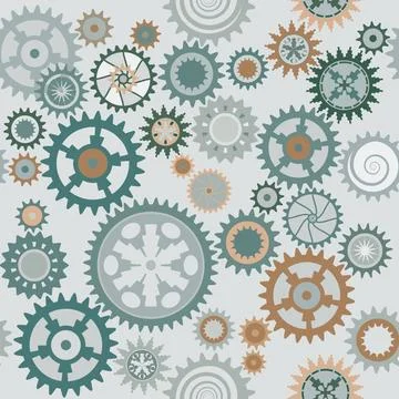 Clock s cog-wheels pattern Clock s cog-wheels pattern Copyright: xZoonar.c... Stock Photos