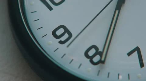 Clock, second hands moving Stock Footage 68171983