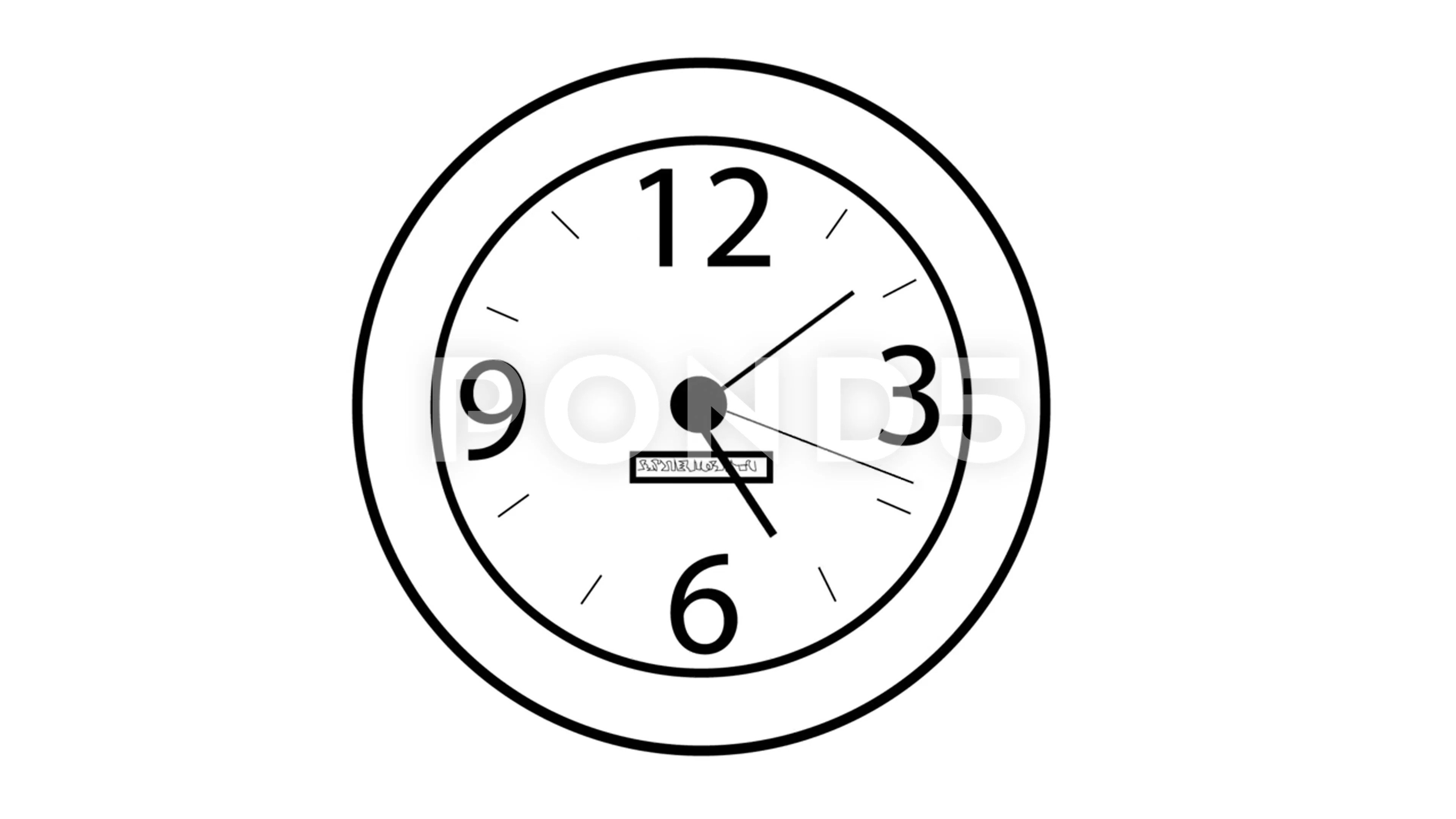 Clock Animation Stock Video Footage | Royalty Free Clock Animation Videos |  Pond5