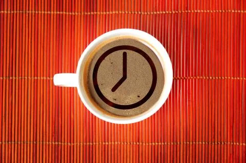 Clock shape Stock Photos