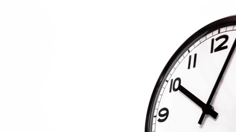 Clock side 2K timelapse Vídeos de archivo 42853425