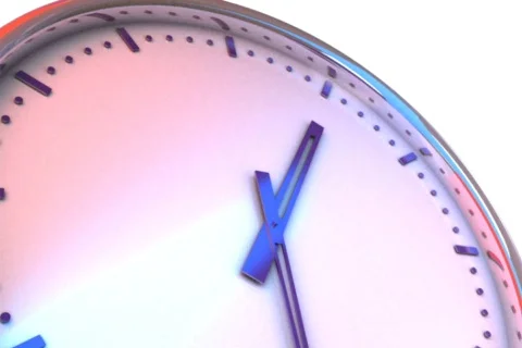 Clock of speed NTSC Stock Footage 683816