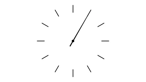 Clock spinning, watch animation. Stock Footage 125791930