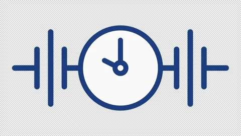 Clock sync pulse 動画素材 320920217